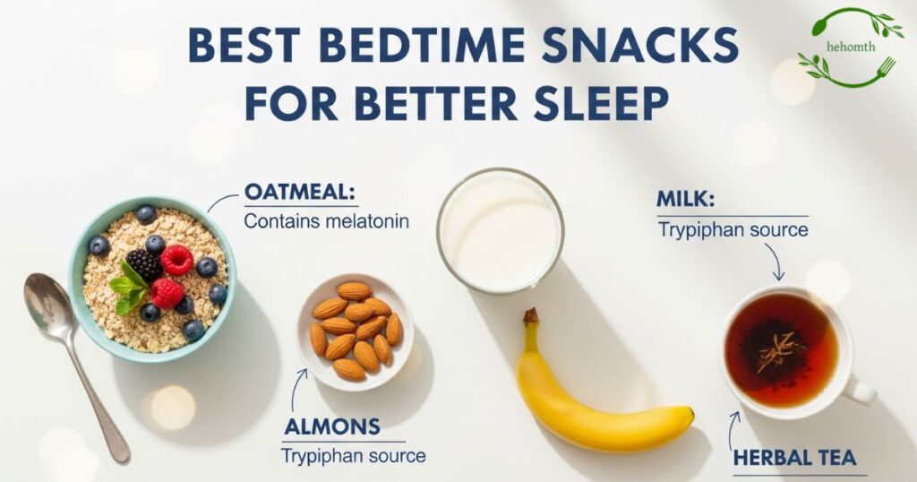 best bedtime snacks for better sleep