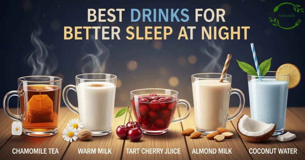 best drinks for better sleep at night