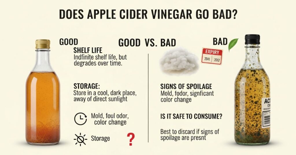 does-apple-cider-vinegar-go-bad