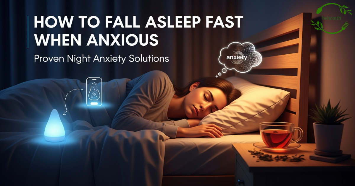 how to fall asleep fast when anxious proven night anxiety solutions