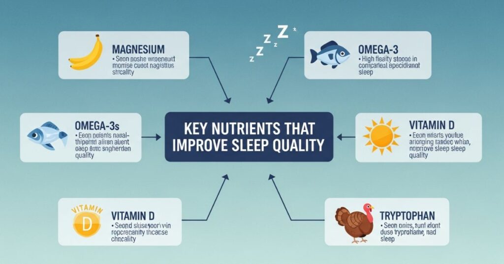 key nutrients that improve sleep quality