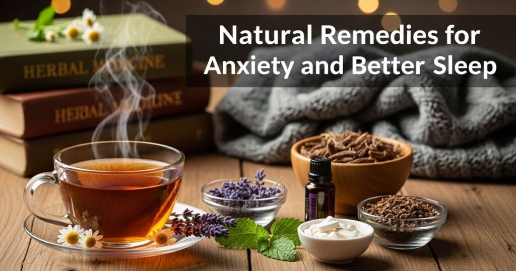 natural remedies for anxiety and better sleep