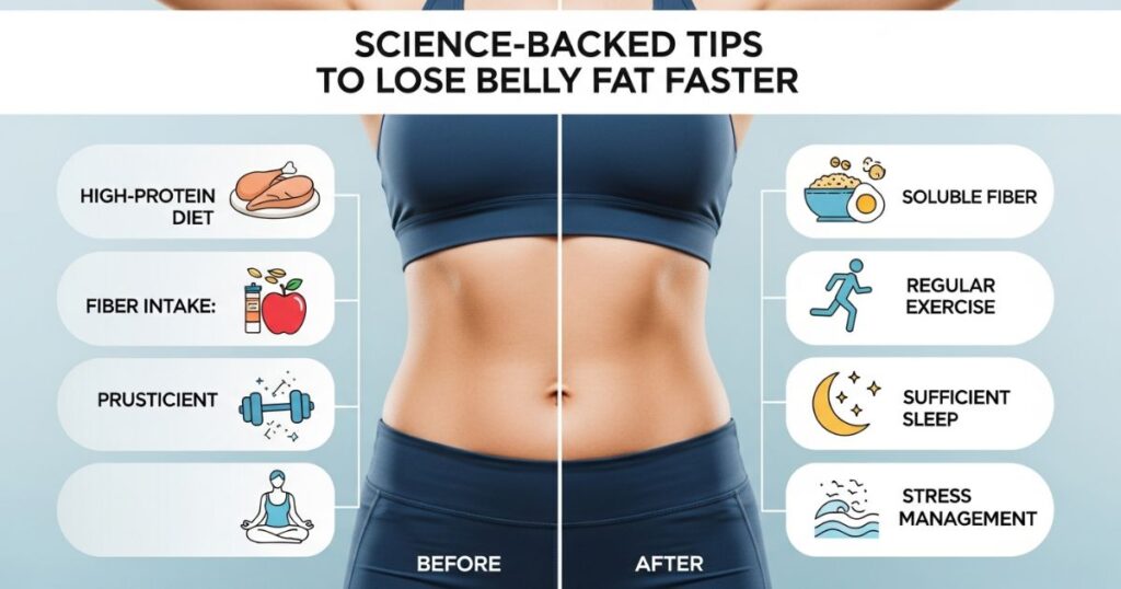 science-backed-tips-to-lose-belly-fat-faster