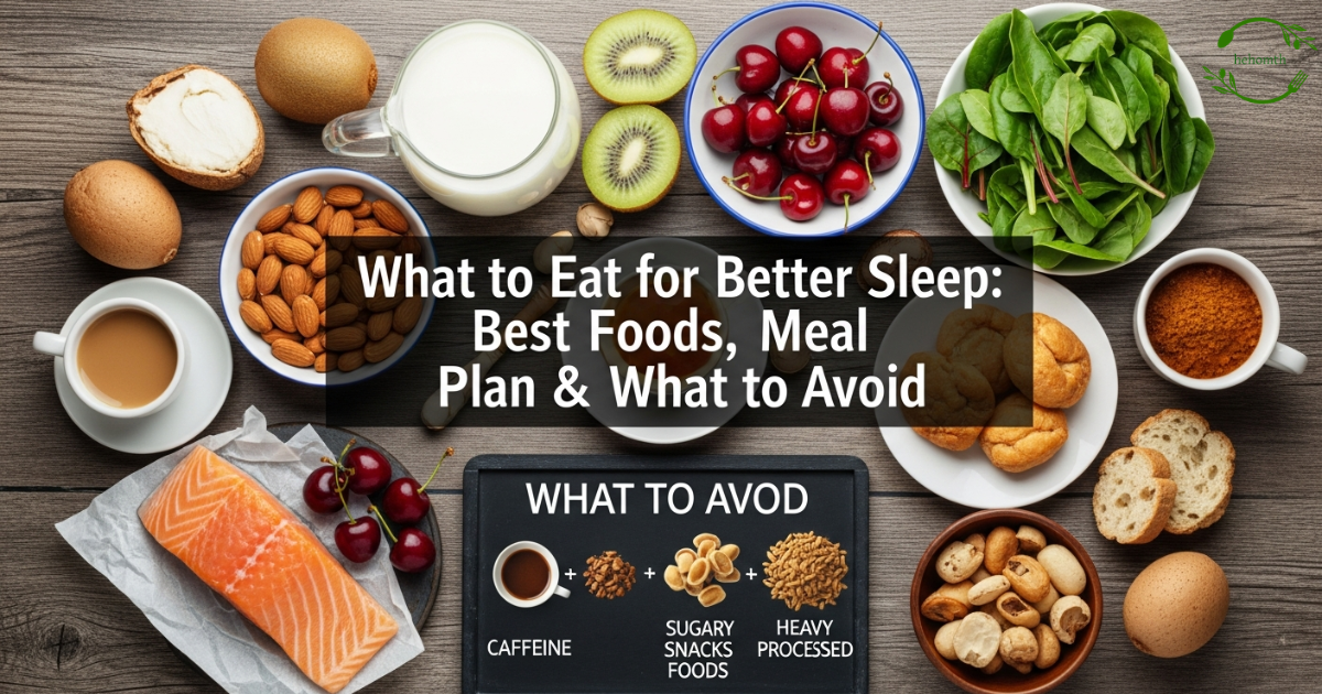 What to Eat for Better Sleep Best Foods, Meal Plan & What to Avoid.