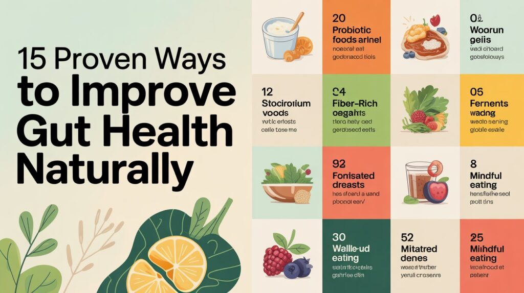 improve gut health naturally